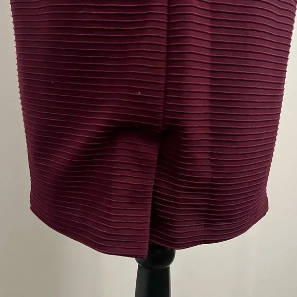 Liz Claiborne Burgundy Sleeveless Dress - M - Picture 5 of 7
